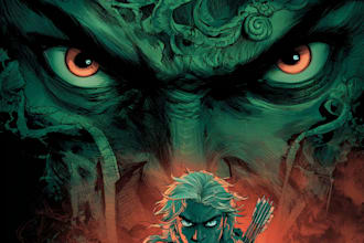 do illustrate a dynamic anime manga comic book cover
