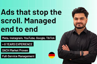 run your paid ads with proven dach market experience
