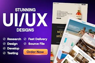 do figma website design, website ui ux design, ui ux design