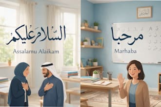 teach you modern standard arabic as a native arabic speaker