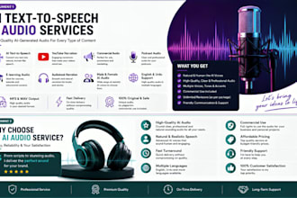 generate realistic ai voice over and text to speech audio