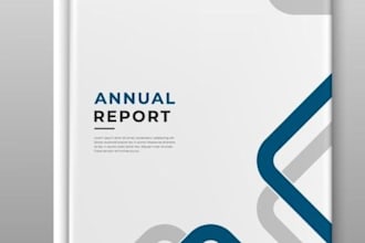 create an investor report annual report pitch deck and business presentation