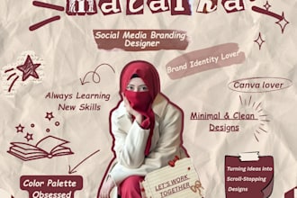 design modern social media branding and brand identity