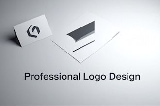 design professional logo for your business and brand