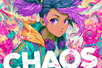draw anime art for you