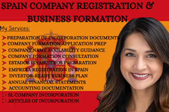 register your empresa in spain and prepare company formation