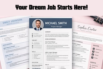 design a professional and creative resume