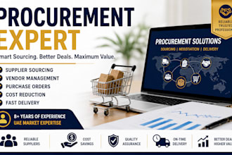manage procurement purchasing and supplier sourcing