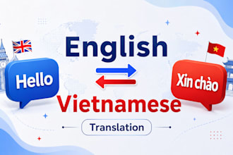 translate english to vietnamese and vietnamese to english