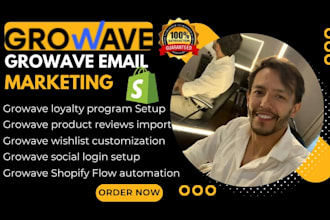 setup growave shopify loyalty rewards program referrals reviews whishlist