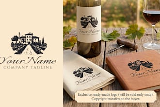 design a luxury vintage logo with timeless elegance