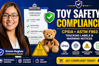 do toy safety compliance, cpsia label, astm f963, choking hazard warning label