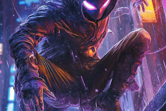 design a superhero comic