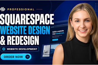build squarespace website design, squarespace redesign, website development