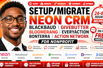 neon crm blacklaud givebutter bloomerang action network bonterra nonprofit crm