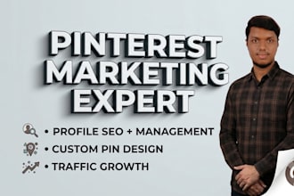 be your professional pinterest manager and SEO expert