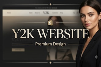 design y2k website streetwear clothing shopify store