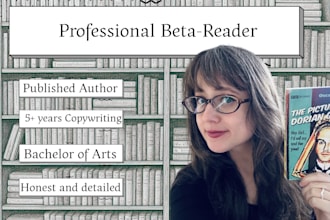 beta read and provide detailed feedback on your writing