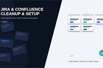 clean up and organize your jira and confluence workspace