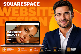 create stunning squarespace website design and squarespace website redesign