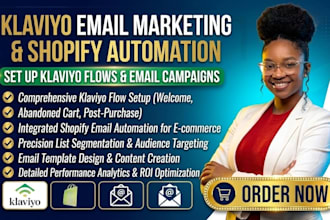 setup klaviyo email marketing, shopify email automation, klaviyo flows
