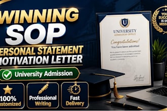 design statement of purpose and motivation letter