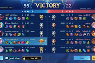 helping you in game rank push
