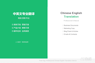 professional chinese english translation proofreading