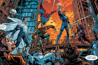 draw comic illustration artist project for you