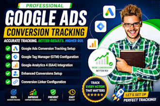 setup google ads conversion tracking with GTM, ga4 and enhanced conversions
