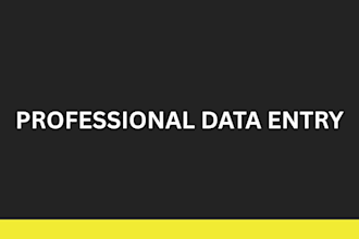 do excel data entry and spreadsheet work