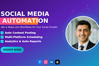 automate social media posting and scheduling