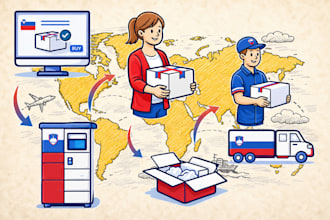 forward your order worldwide from slovenia