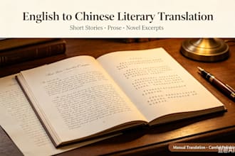 translate your english literature to chinese