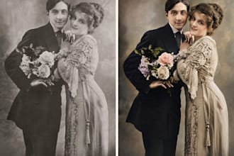 restore old photos enhance upscale and repair images