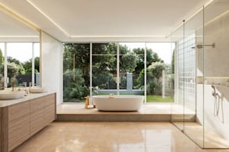 create photorealistic residential 3d interior rendering