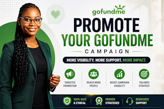 promote your gofundme fundraising campaign