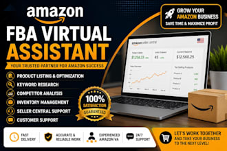 be your amazon fba virtual assistant