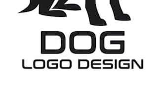 design awesome dog related logo