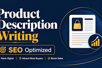write SEO product descriptions for online stores