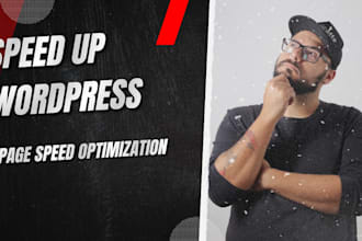 speed up wordpress and fix slow elementor website in 24h