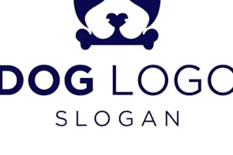 design custom pet logo design dog, cat, animal branding