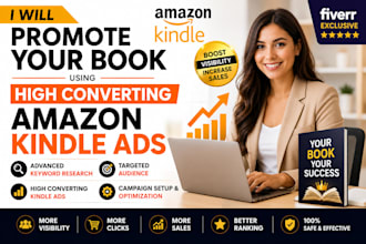promote your book using high converting amazon kindle ads