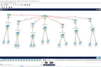 build troubleshoot cisco packet tracer gns3 and eve ng labs