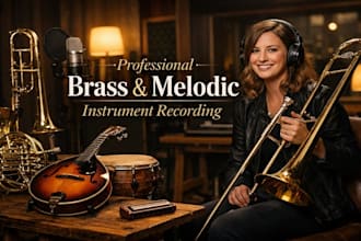 record full orchestra for your brass woodwind section and saxophone