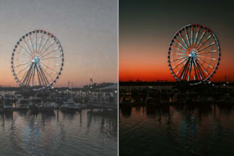 color correct and color grade your photo