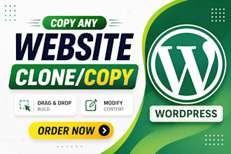 wordpress website design redesign clone elementor pro expert