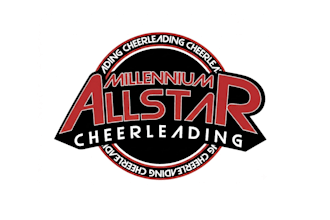 create a modern cheerleading logo