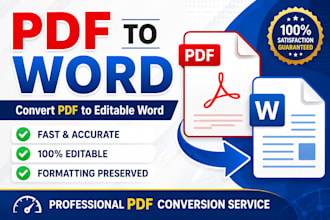 convert pdf to word or word to pdf