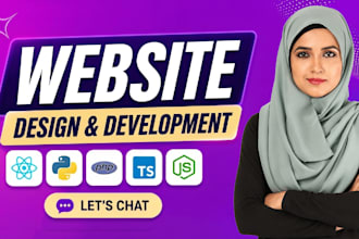 build website, website design, website development, full stack developer